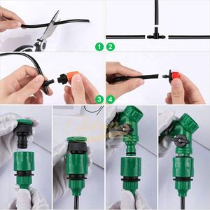 Kit micro goutteur automatique bricolage système d'eau de <span class=keywords><strong>jardin</strong></span> pulvérisateur à connexion rapide en plastique PE pour l'irrigation de <span class=keywords><strong>jardin</strong></span> extérieur - Product Image 5