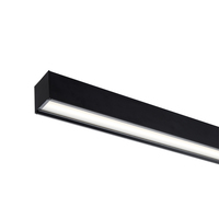 Ledfora LNR 40W Luminaire linéaire LED à haute efficacité 6000K Température de couleur Ra90 IP20 Construction en aluminium Certifié ROHS EMC