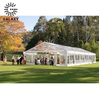 Tente berbère Alimum ignifuge Galaxy Tente de fête rose 20X30 Tente de fête pour événement extérieur avec climatiseur