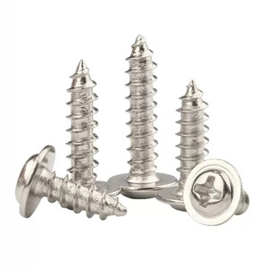Tornillos autorroscantes de cabeza de araña de acero inoxidable 304 con collarín M2, M2.3, M2.6, M3, M4, M1.2, M1.5, M2 x 6mm - Product Image 3
