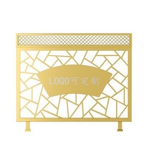 I1010 ristorante unico divisorio in <span class=keywords><strong>ferro</strong></span> Hotel <span class=keywords><strong>fioriera</strong></span> scatola con piante e fiori per la decorazione - Product Image 5