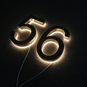 3d led canal lettre 3d en acier inoxydable acrylique signe lumineux <span class=keywords><strong>alphabet</strong></span> rétro-éclairé led <span class=keywords><strong>lettres</strong></span> arabes - Product Image 4