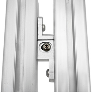 Aluminum Profile Connector Z Type 6000 Series Cast Aluminum For Fence Guardrail Mesh Fixing Home Improvement Hardware - Product Image 1