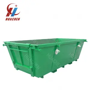 Outdoor Mobile Scrap Metal Skip Bins Loader Garbage Disposal Customized Skip Bin