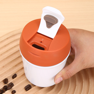 Citioh. Modern tasarım 320ml Mini 304 Logo vakum Tumbler çift kapak açık kahve sıcak özel su şişeleri mükemmel hediye bayanlar - Product Image 3