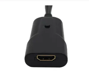 Terbaik datang RCA AV adaptor konverter laki-laki ke perempuan dengan kabel AV kotak pintar Laptop untuk 1080P 720P 480P NTSC/PAL HDMI2AV