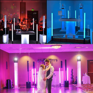 뜨거운 판매 픽셀 Led 튜브 빛 방수 IP65 무선 배터리 360 픽셀 튜브 풀 컬러 DMX DJ 라이트 와이파이 원격 웨딩 라이트 - Product Image 5