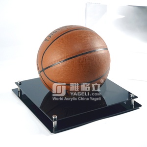 Yageli - Vitrina de Acrílico PMMA Transparente para Baloncesto, Modelo YGL-74, Personalizable con Logotipo, para Balones - Product Image 6