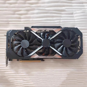 การ์ดจอกราฟิกสำหรับเล่นเกม Triple Fan RGB GTX1080Ti 11GB ระบายความร้อนได้ดีเยี่ยม สำหรับเล่นเกม 4K VR ออกแบบ 3D รีนเดอร์ และตัดต่อวิดีโอ - Product Image 1