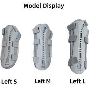Attelle d'immobilisation du poignet en polyester avec support réglable pour la protection et la stabilisation des poignets pédiatriques - Product Image 6
