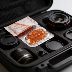 Gel de Sílice <span class=keywords><strong>Naranja</strong></span> de 100 Gramos, Gel de Sílice de Alta Calidad en Bolsa de Tyvek para Columna de Gravedad - Product Image 2