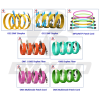 Cordon de brassage optique OEM en gros LSZH FTTH, monomode LC SC UPC APC 1m 2m 3m, câble de brassage de fibre optique SM pour réseau