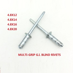 G, GI de acero SS 304 Dia 4.8X14mm 4.8X16mm <span class=keywords><strong>Multigrip</strong></span> <span class=keywords><strong>remache</strong></span> ciego - Product Image 2