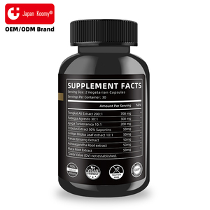 Complément alimentaire Shecome Men Booster, fabricant de suppléments, Maca et Ashwagandha, soutien énergétique et vitalité, 60 capsules pour hommes - Product Image 5