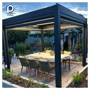 Pérgola de Aluminio Premium con Ventilación Bilateral, Clásica, Gruesa, con Aislamiento Térmico Extendido y Estable, para Caminatas Ligeras - Product Image 4