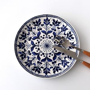 Geleneksel klasik pratik desenli seramik sofra seti: ev Cafe günlük yemek servis gereçleri için yemek kaseler plakaları - Product Image 3