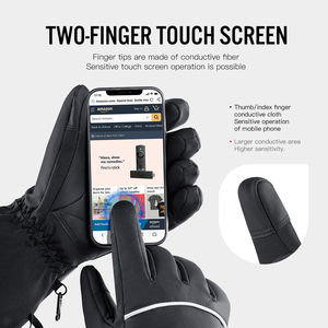 <span class=keywords><strong>Guantes</strong></span> Recargables para Invierno con Calefacción a Batería, Impermeables y Resistentes al Viento, para Esquí, Snowboard y Senderismo - Product Image 4
