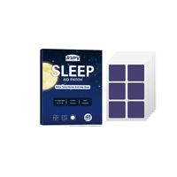 Patchs de sommeil aux herbes Bupy, parfum lavande, huile essentielle, hypoallergénique, durée de conservation de 3 ans, pour le sommeil nocturne, patchs buccaux/nasaux/corporels