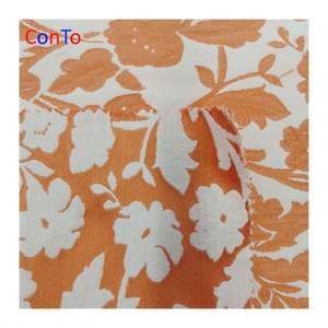 Nuovo Tessuto Jacquard Floreale in Poliestere per Pantaloni Eleganti - Product Image 6