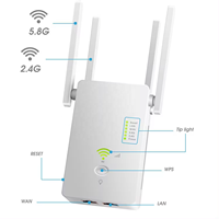 Routeur WiFi double bande 867 Mbps 2.4G & 5G avec extension longue portée, prise en charge POE, IP, SDK, GSM, TCP, GPRS, certifié CE, RoHS, FCC