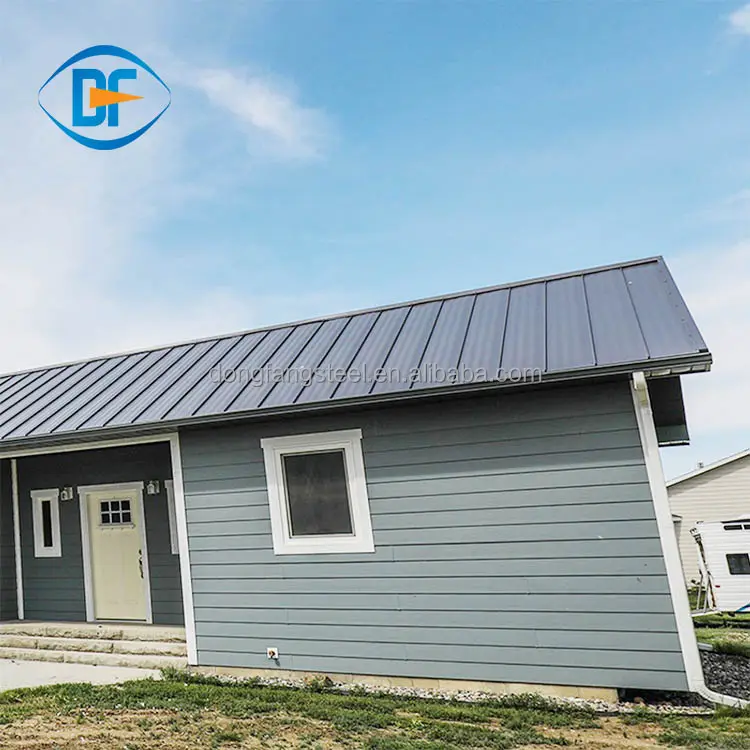 Material de construção Gi PPGI galvanizado Prepainted cor revestida ondulado vitrificado trapezoidal aço telhado metal telha folha