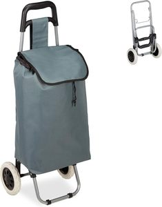 Carrito de la compra plegable, bolsa impermeable con ruedas, ideal para personas mayores, camping, viajes y compras, embalaje de pedidos por correo - Product Image 5