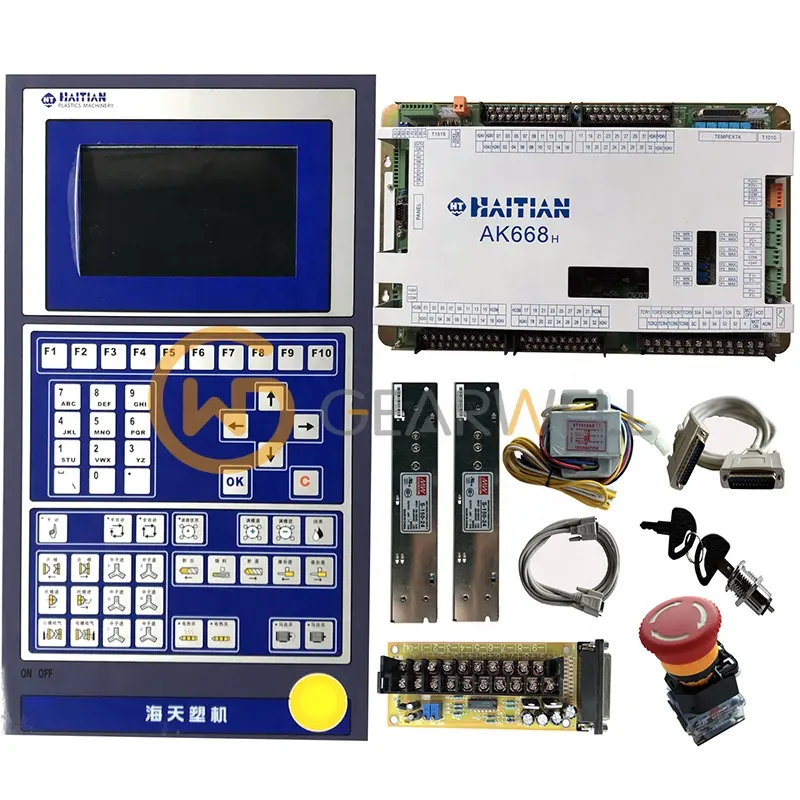 HAITIAN AK668/AK668N/AK668H control system with HMI- Q7 panel ,large number of injection molding machine computer
