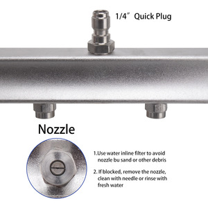 Cepillo de Limpieza para Autos Mingou de Alta Presión, de Aluminio, de 12.5 Pulgadas, para Lavado de Pisos - Product Image 2