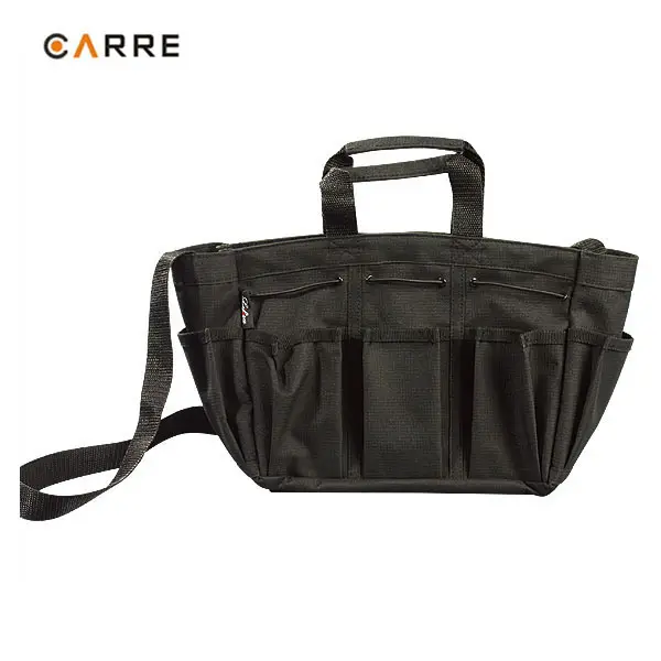 Professional Makeup Artist Large Location Shoulder Compact Travel Organizer Bag with front pockets