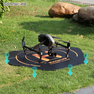 Sunnylife 110cm 43in büyük Drone iniş ped hızlı kat çift taraflı PU deri su geçirmez Inspire için <span class=keywords><strong>3</strong></span>/ Mavic <span class=keywords><strong>3</strong></span> Pro/ Matrice <span class=keywords><strong>3</strong></span> - Product Image 3