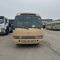 Meilleur minibus Toyota Coaster Hiace d'occasion 2017-2022, 30 places, transporteur de passagers