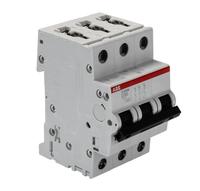 Disjoncteur miniature de type D System Pro M Compact S203m-d50, 3 pôles, pouvoir de coupure 15 kA, 50 A, 400 V CA, 12 V S20 (référence 2cds273001r0501)