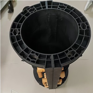 قالب صب أعمدة بلاستيكية صناعية مخصصة قابلة لإعادة الاستخدام سهلة التركيب للأعمدة الخرسانية مسبقة الصب للبنية التحتية - Product Image 3