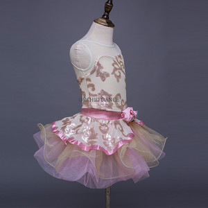 Di alta Qualità Delle Ragazze Dei Capretti di Balletto di Usura di Prestazione di Ballo Di Natale Fata Costumi - Product Image 2
