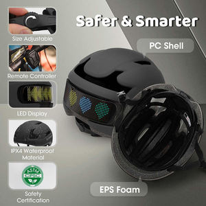 Offre Spéciale Portable Sports de plein air casque de cyclisme protection adulte vélo casque de vélo de route avec écran LED affichage - Product Image 2