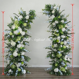 Arco de Flores Decorativo para Bodas DKB, Fondo de Arco de Flores Artificiales de Seda para Eventos y Fiestas - Product Image 2