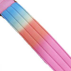 Nuevo collar de perro táctico personalizado Color degradado Collar de perro de nailon Correa con hebilla de Metal y acolchado suave para perros - Product Image 4