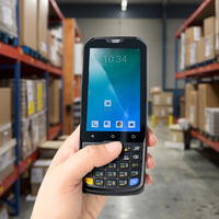 Terminal de collecte de données mobile Android avec clavier, protection industrielle IP68, PDA portable JINGXIN