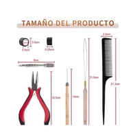 Offre Spéciale : 1000 micro-anneaux de 5 mm avec perles en silicone pour extensions de cheveux naturels – Outil essentiel
