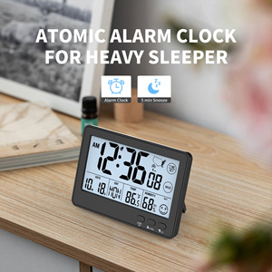 Hiện Đại Kỹ Thuật Số Bàn Đồng Hồ Nhiệt Độ Độ Ẩm Ngày Hiển Thị Tự Động Thiết Lập Báo Động Kích Thước Nhỏ Automaticclock Cho Phòng Ngủ Văn Phòng Nhà Sử Dụng - Product Image 2