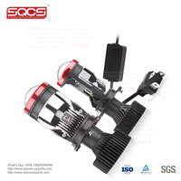 Bombillas LED para Faros Delanteros de Coche Y7-40W 6500K, Iluminación Automática con Alcance de 200M, Compatible con H1 H3 H7 H4 H13 H11 9005 880 9006 para 9V 36V