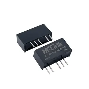 2W 12V ถึง15V 67mA เอาต์พุตคู่ A1215S-2WR3โมดูล DC DC DC แบบ Step-down