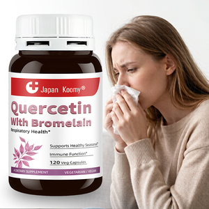 Suplemento de Quercetina con Bromelina Shecome, 120 Cápsulas Vegetales, Apoya el Equilibrio del Sistema Inmunológico, la Salud Antioxidante y Respiratoria - Product Image 6
