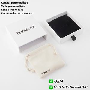 Caja Rígida para Joyas con Cajón y Logotipo Personalizado - Para Anillos, Collares y Pendientes - Product Image 2