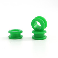 Bouchons de trou en caoutchouc fileté coloré en silicone antistatique
