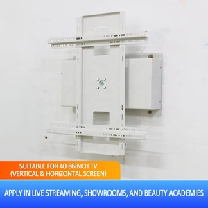 Support mural TV réglable JGST, nouvelle conception personnalisée, rotation complète horizontale et verticale de l'écran, pour téléviseurs de 32 à 86 pouces - Product Image 2