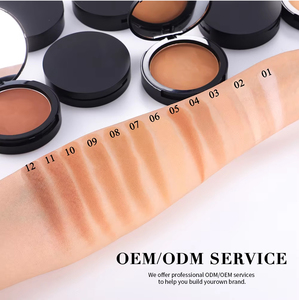 Fard à joues noir végétalien <span class=keywords><strong>haute</strong></span> pigmentation longue tenue, 12 couleurs, poudre correctrice <span class=keywords><strong>de</strong></span> contour pour peaux foncées, base <span class=keywords><strong>de</strong></span> maquillage visage - Product Image 4