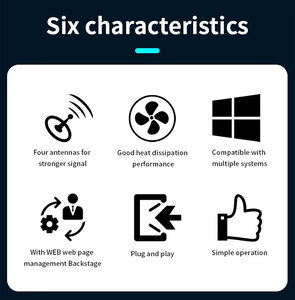 5G CPE Router Mobile T5 esterno 4 antenne custodia in alluminio Plug and Play ad alta <span class=keywords><strong>velocità</strong></span> di accesso a <span class=keywords><strong>Internet</strong></span> - Product Image 2