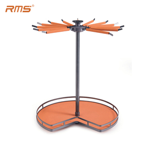 Estante giratorio multicapa de cuero PU naranja de 2 capas RMS, otros accesorios de herrajes para muebles para esquina de armario - Product Image 1