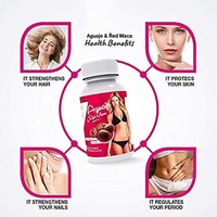 Bulk Aguaje Red Maca Wortel Capsules 1000mg 100 stuks Gelatineerde Veganistische Peruaanse Natuurlijke Curvy Support OEM